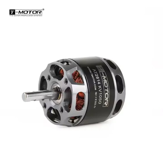 Offres Spéciales T-moteur AT2814 à 2814 moteur sans balais à arbre long KV900 KV1050 KV1200 3-4S pour Drone RC à voilure fixe